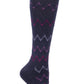 Knee High Compression Socks 15-20 mmHg Women's Compression Socks Cherokee Legwear Calm S/M 