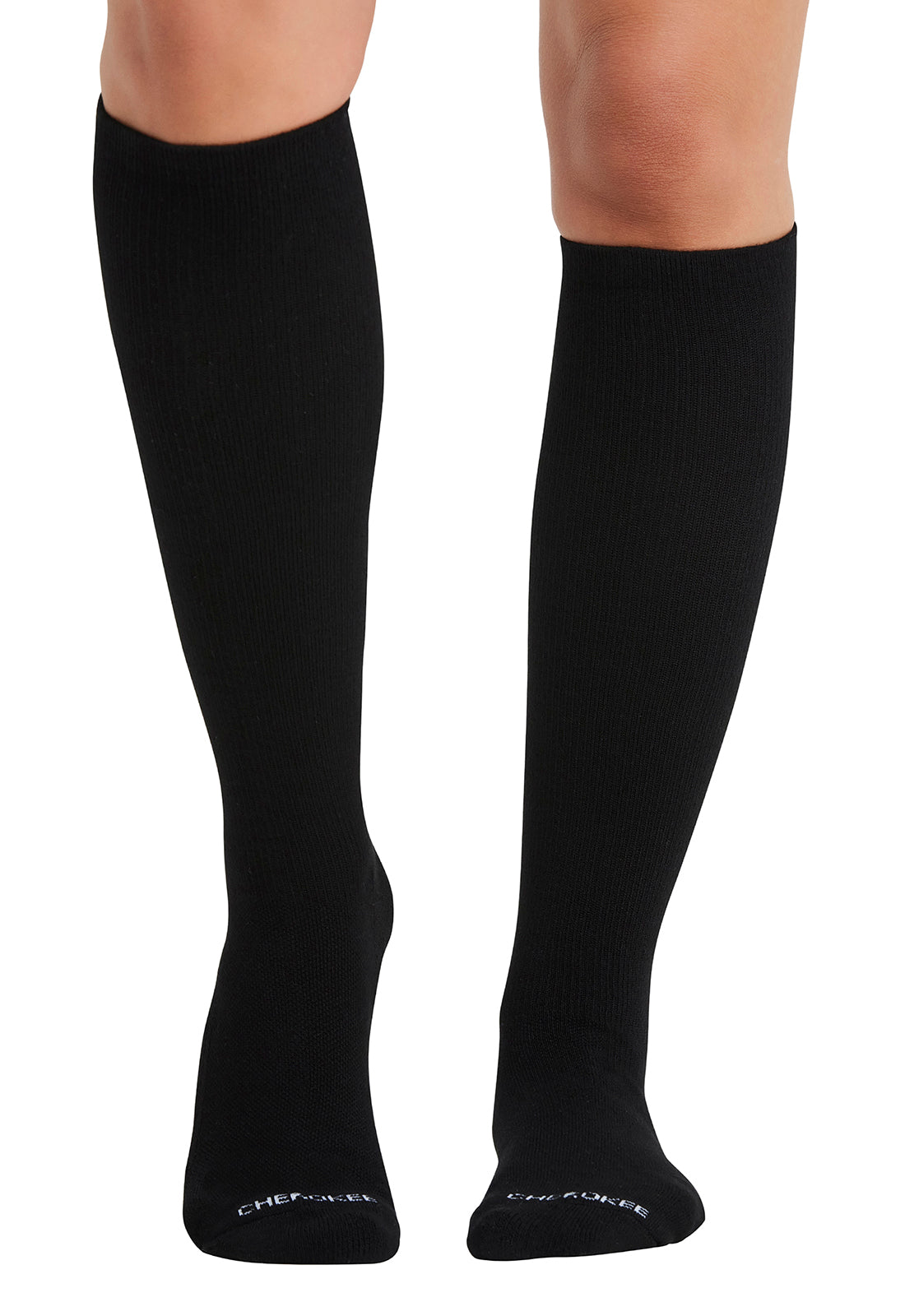 Knee High Compression Socks 15-20 mmHg Women's Compression Socks Cherokee Legwear Onyx S/M 