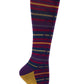 Knee High Compression Socks 15-20 mmHg Women's Compression Socks Cherokee Legwear Relaxing S/M 