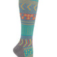 Knee High Compression Socks 15-20 mmHg Women's Compression Socks Cherokee Legwear Tranquil S/M 