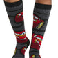 Men's Compression Socks 10-15mmHg Men's Compression Socks Cherokee Legwear Keepin' Up  