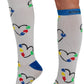 Plus Size Fit - Compression Socks 10-15mmHg Compression Socks Cherokee Legwear Love You To Pieces  