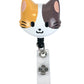 Prestige Medical Retractable ID Badge Holder Retractable Badge Reel Prestige Medical Cat  