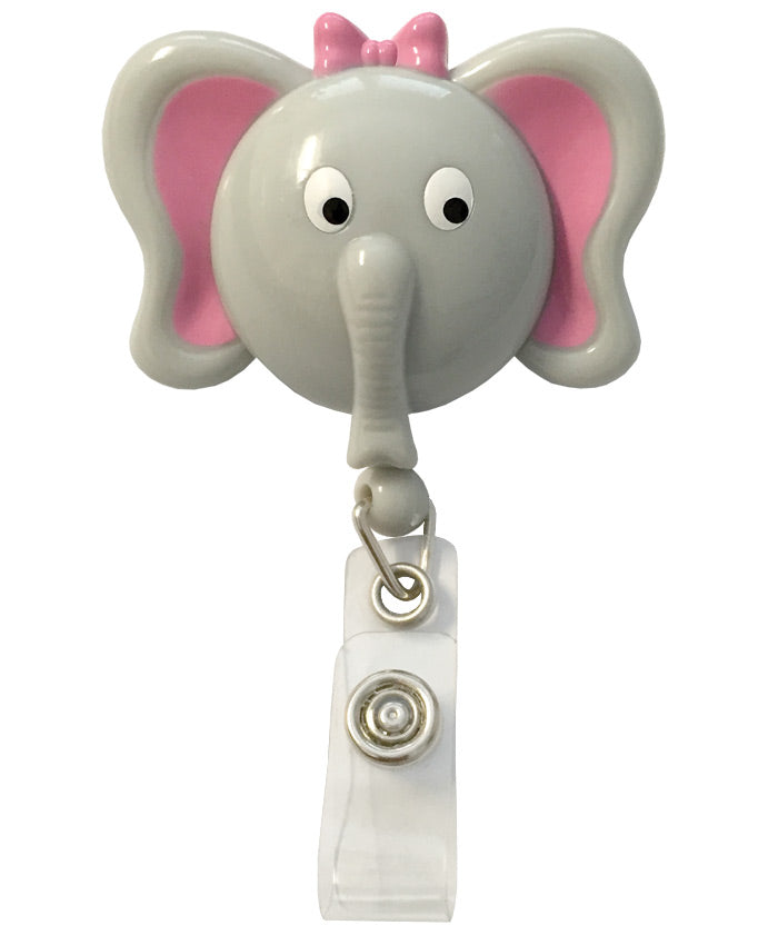 Prestige Medical Retractable ID Badge Holder Retractable Badge Reel Prestige Medical Elephant  