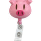 Prestige Medical Retractable ID Badge Holder Retractable Badge Reel Prestige Medical Pig  