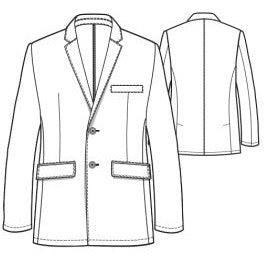 Grey's Anatomy  - Men's Austin Lab Coat Men's Lab Coat Grey's Anatomy Classic   