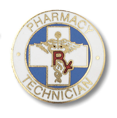 Profession Emblem Pin Emblem Pin Prestige Medical Pharmacy Technician Pin  