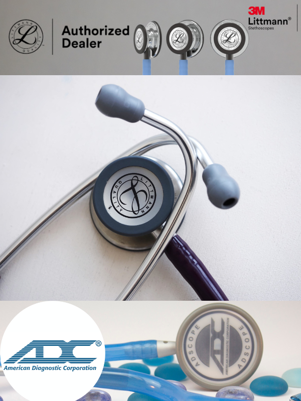 3M Littmann and ADC Stethoscopes