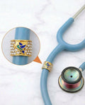 Joyful Hummingbird Stethoscope Charm