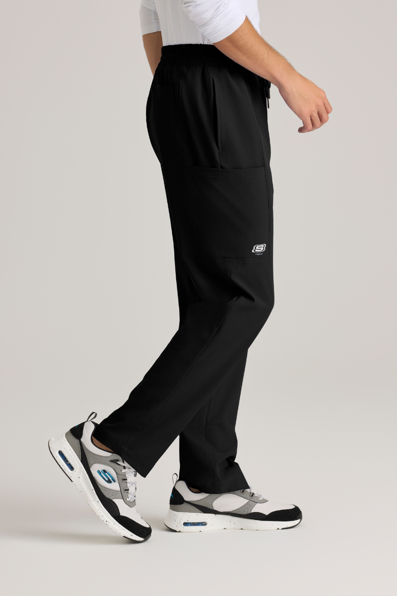Horizon Slim 5-Pocket Cargo Scrub Pant Men's Scrub Pant Skechers by Barco