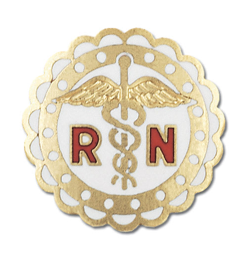 Profession Emblem Pin Emblem Pin Prestige Medical Registered Nurse Pin  