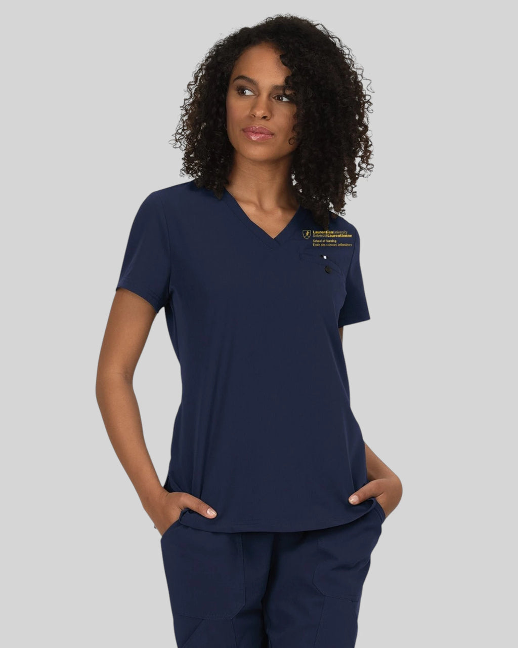 Laurentian University Nursing | Women's Tuck-In Scrub Top