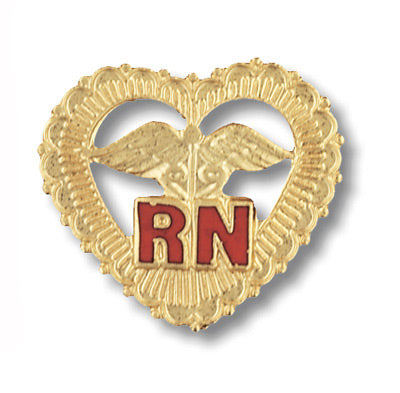 Profession Emblem Pin Emblem Pin Prestige Medical Registered Nurse Pin RN  