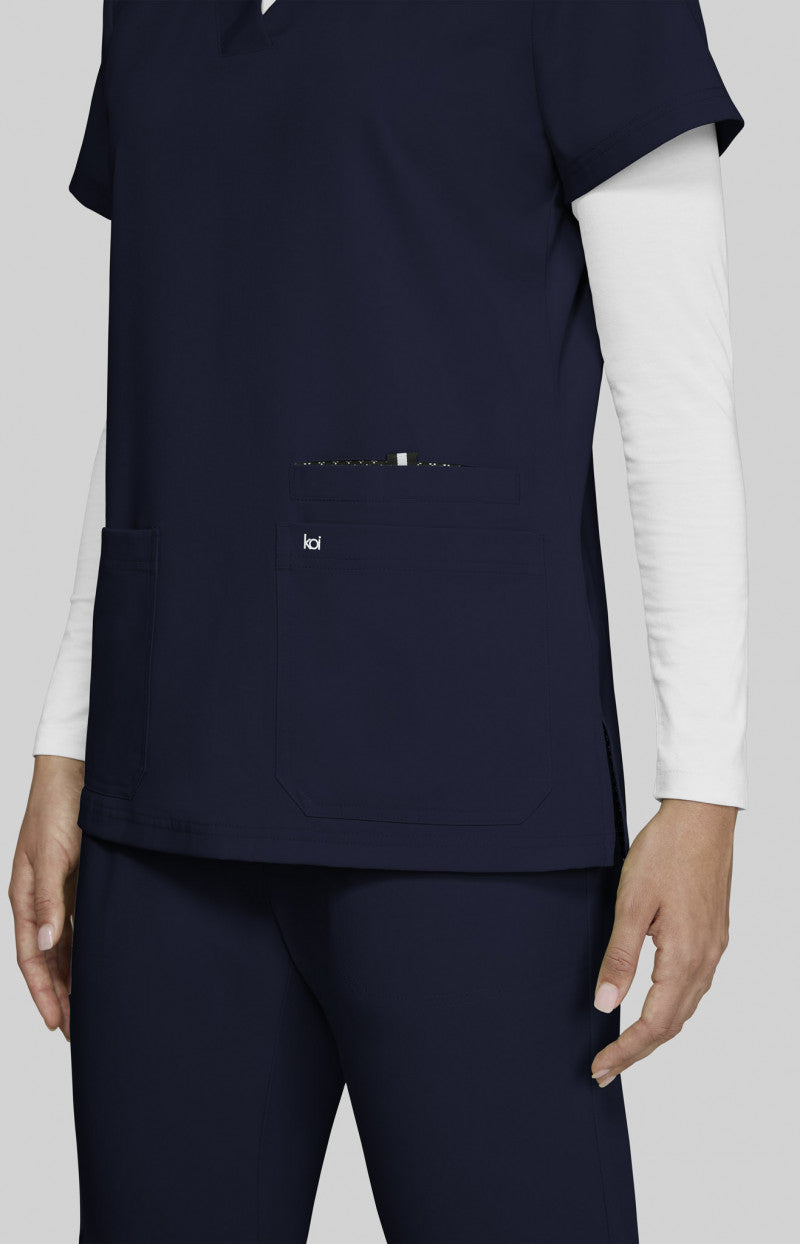 Laurentian University Nursing | Women's 3-Pocket Scrub Top