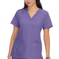 Hustle and Heart 3-Pocket Stretch Scrub Top Women's Scrub Top koi Next Gen Wisteria XXS