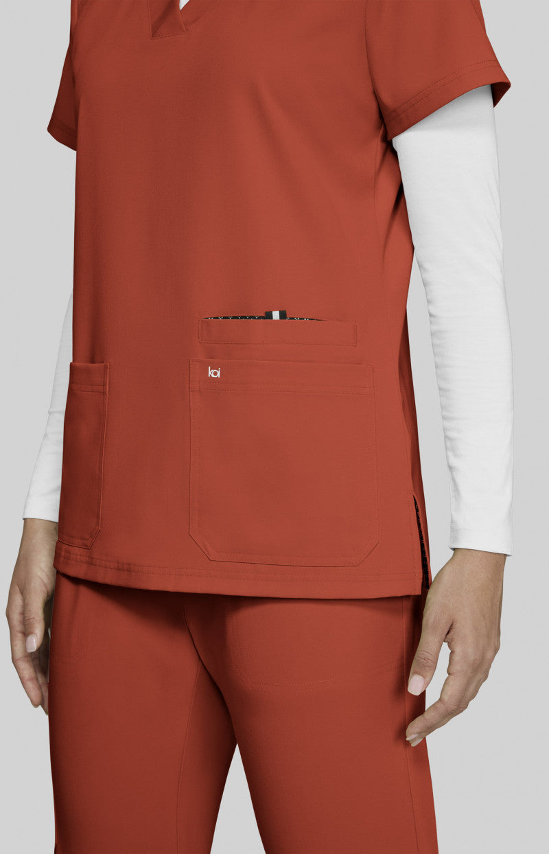 Hustle and Heart Scrub Top