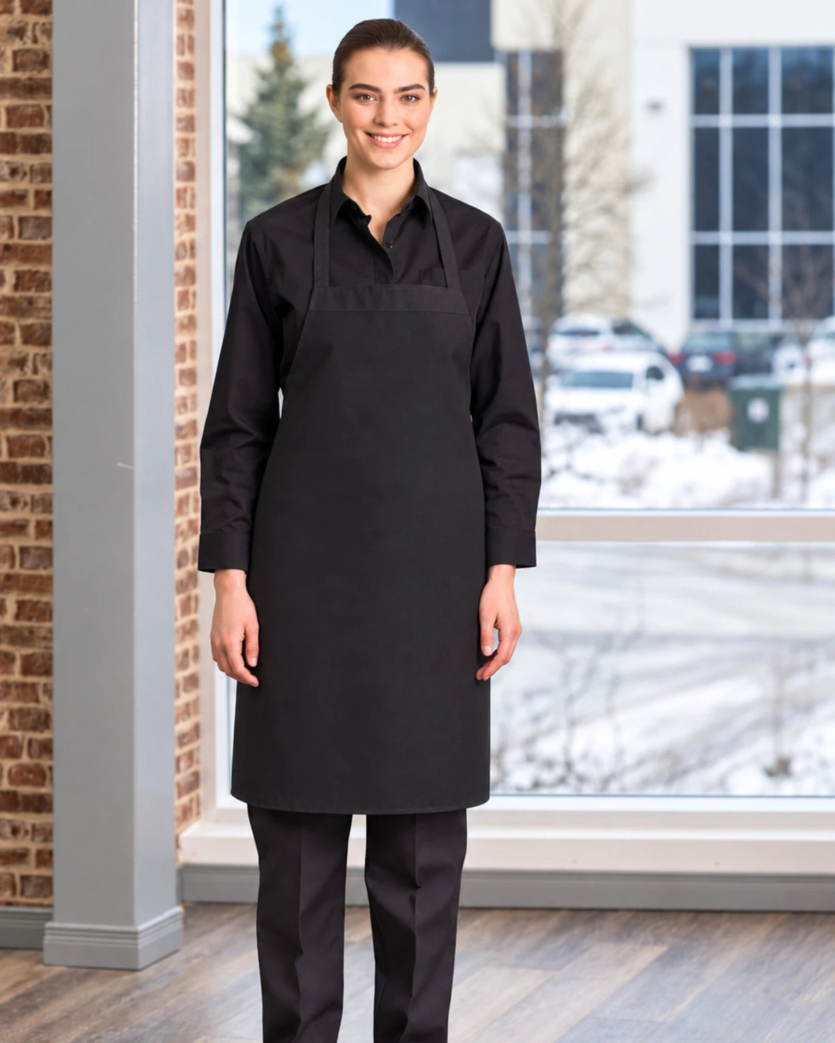Standard No-Pocket Bib Apron