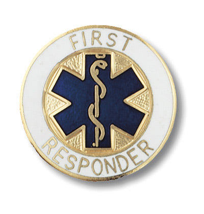 Profession Emblem Pin Emblem Pin Prestige Medical First Responder Pin  