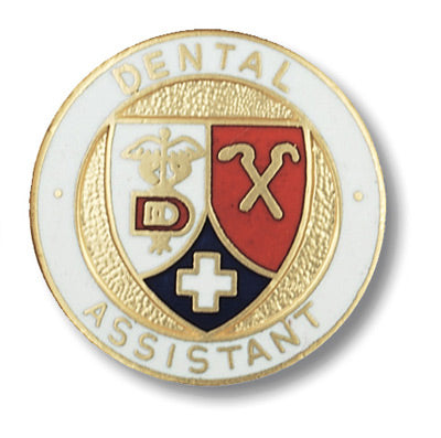 Profession Emblem Pin Emblem Pin Prestige Medical Dental Assistant Pin  