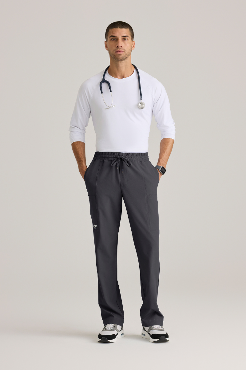Horizon Slim 5-Pocket Cargo Scrub Pant Men's Scrub Pant Skechers by Barco