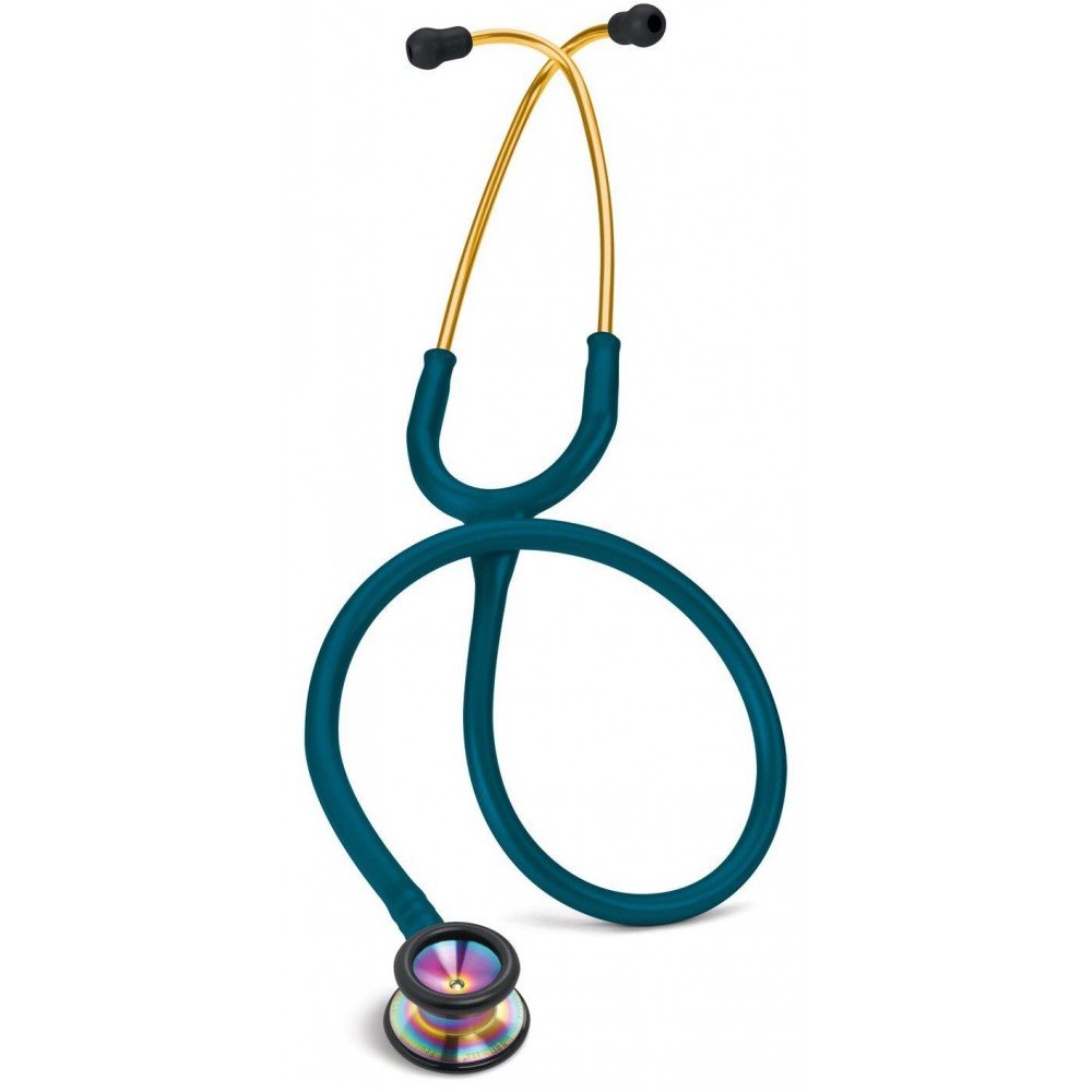 Littmann Classic II Pediatric Stethoscope Stethoscope Littmann 3M Caribbean with Rainbow Finish