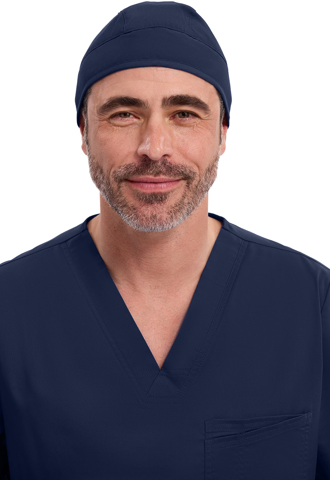 Scrub Hat – Adjustable Tie-Back, Unisex Fit with Sweatband Scrub Hat Cherokee Workwear Navy