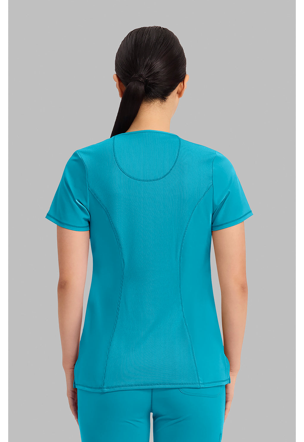 Infinity Round Neck Scrub Top