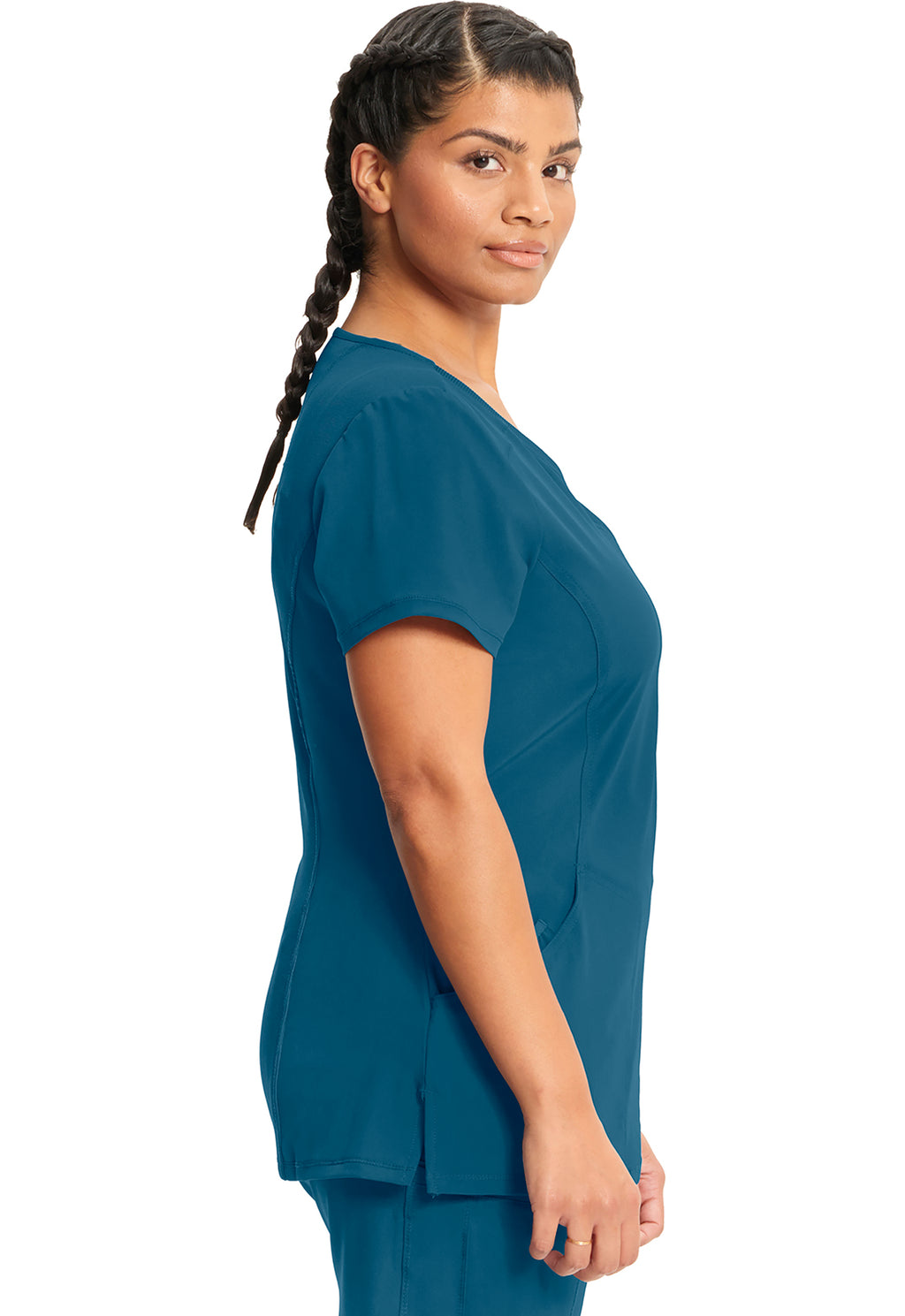 Infinity Mock Wrap Scrub Top Women's Scrub Top Cherokee Infinity