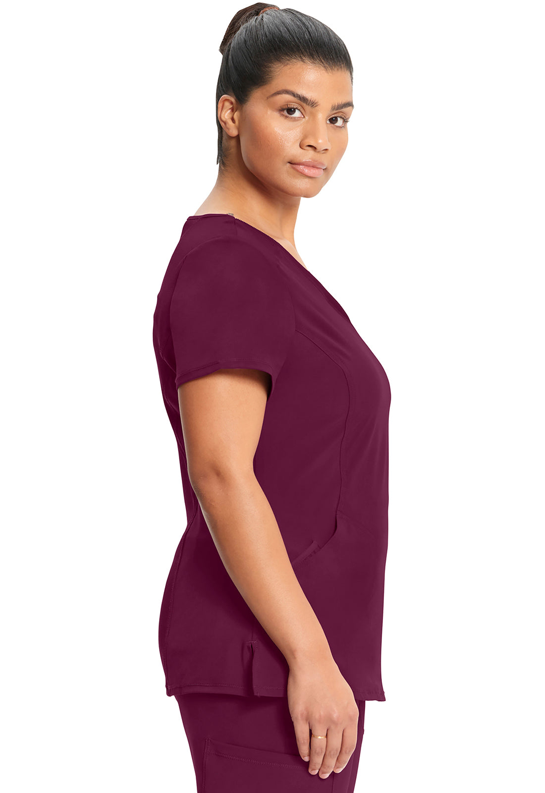 Infinity Mock Wrap Scrub Top Women's Scrub Top Cherokee Infinity