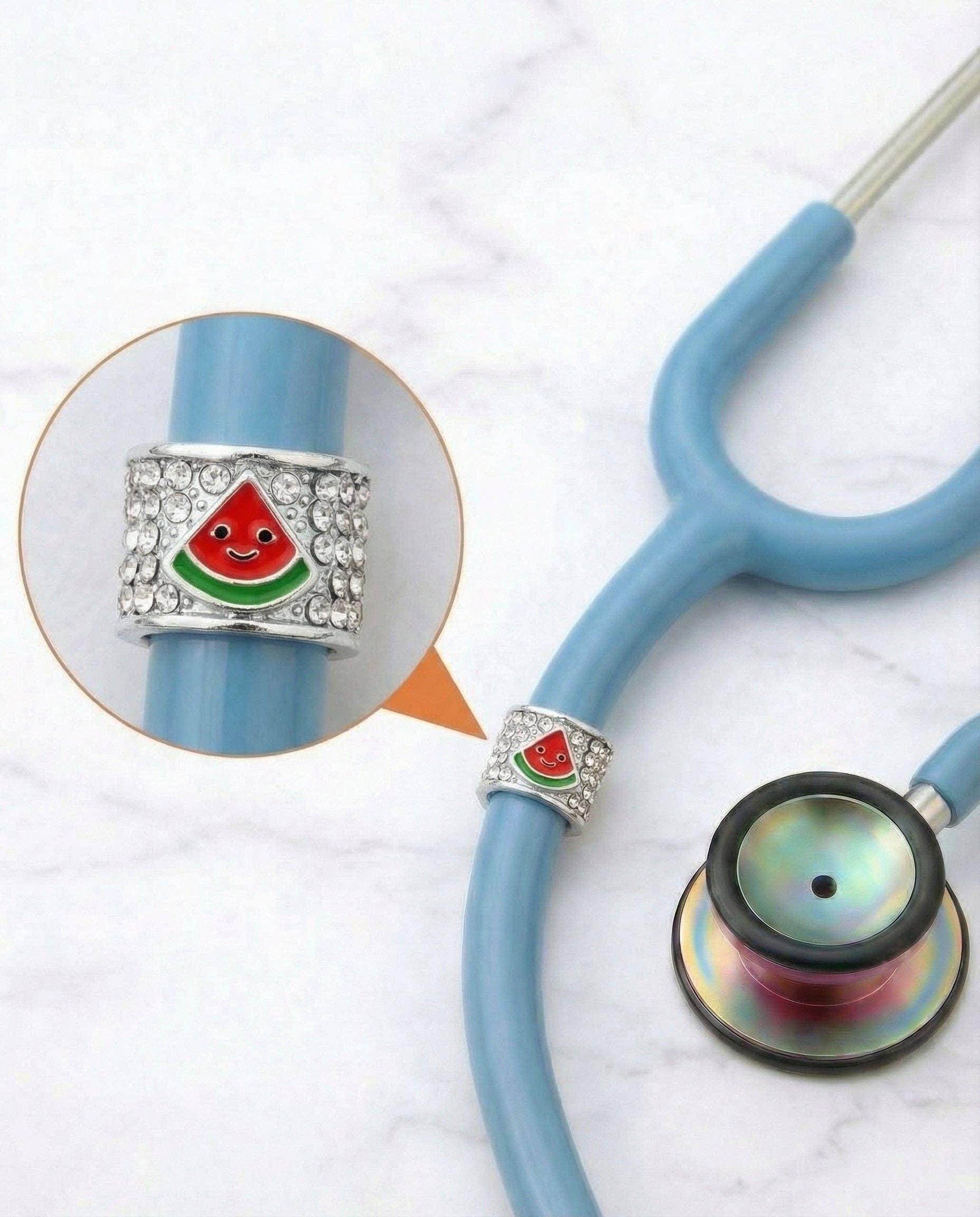 Juicy Watermelon Stethoscope Charm