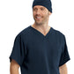 Grey's Anatomy - Elastic Back Unisex Scrub Cap Scrub Hat Grey's Anatomy Classic Steel  