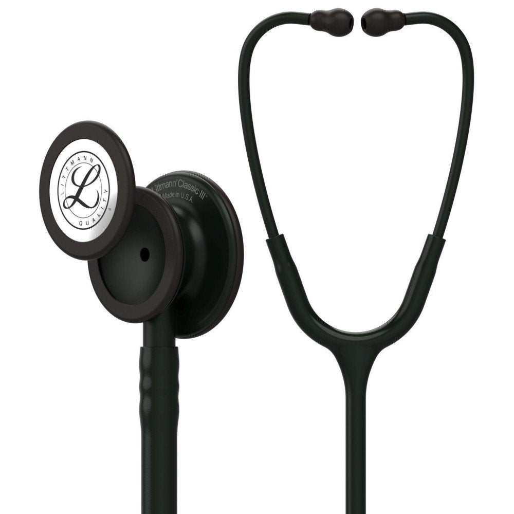 CTS Littmann Classic III Stethoscope Littmann Stethoscope Littmann 3M Black with Black Finish