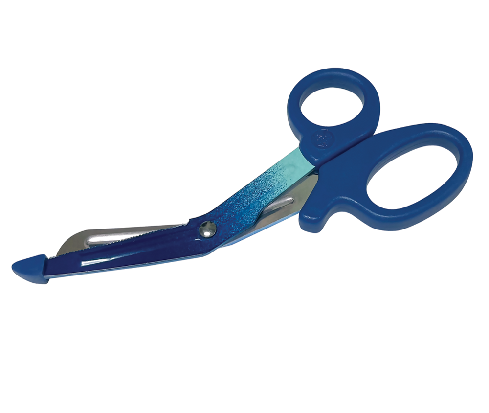 MiniMedicut® Nurse Shears 5 1/2" Bandage Scissors American Diagnostic Blue Ombre  