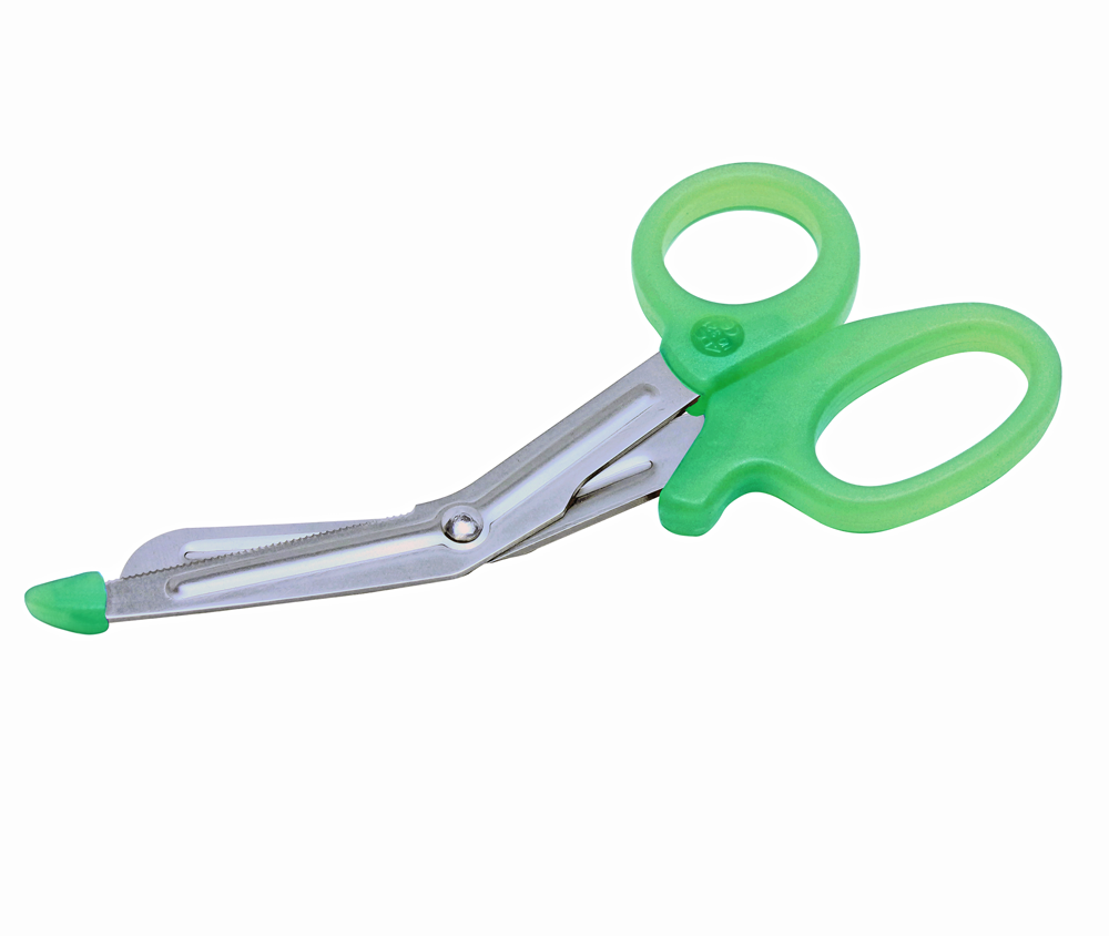 MiniMedicut® Nurse Shears 5 1/2" Bandage Scissors American Diagnostic Frosted Kiwi  