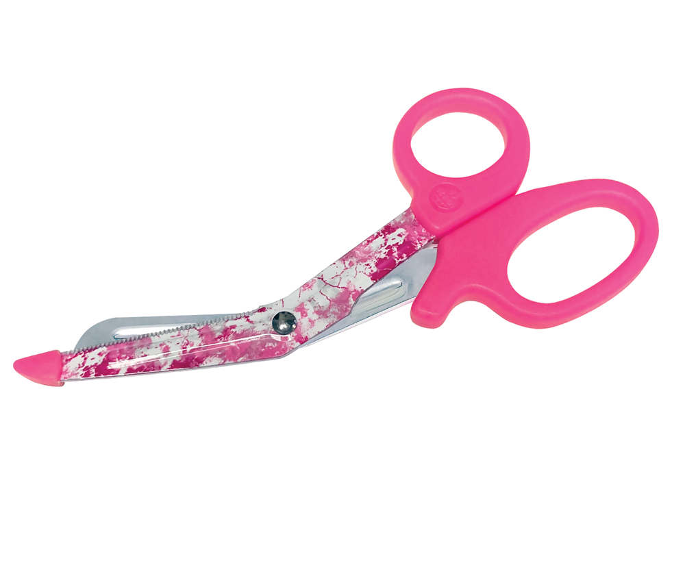 MiniMedicut® Nurse Shears 5 1/2" Bandage Scissors American Diagnostic Power Pink  