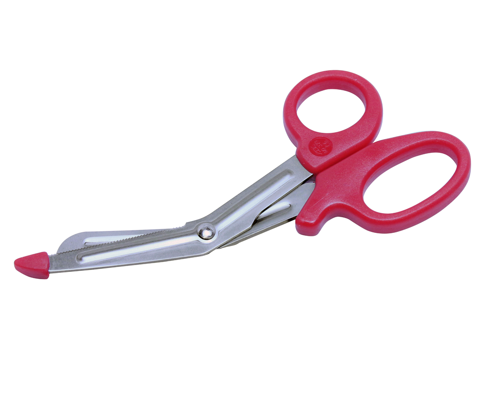 MiniMedicut® Nurse Shears 5 1/2" Bandage Scissors American Diagnostic Red  