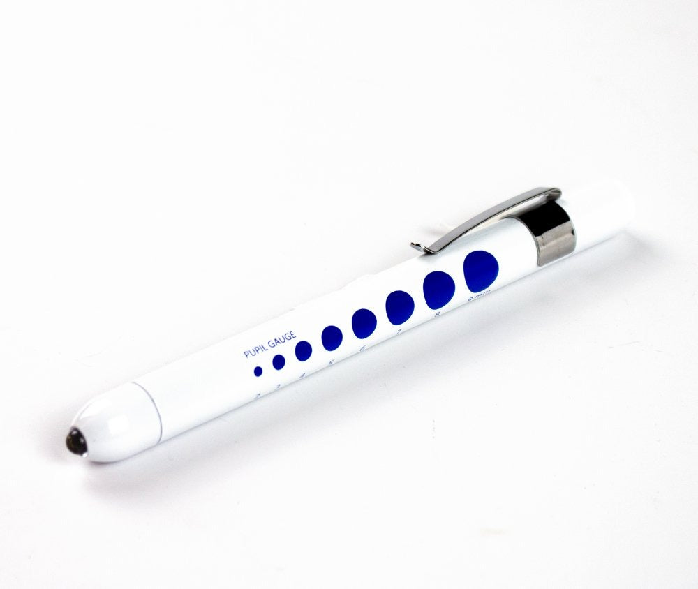 Reusable Penlight with Pupil Gauge Pen Light ADC