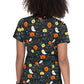 Koi Leslie Top - Haunted Night Women's Scrub Top Women's Scrub Top Koi   