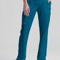 Petite Grey's Anatomy Mia Pant - 6 pockets Mid Rise Scrub Pant Women's Petite Scrub Pant Grey's Anatomy Classic Caribbean Blue L 