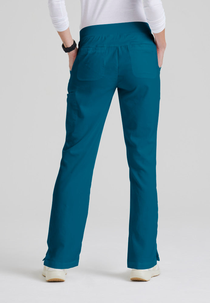Grey's Anatomy Women's Electric Blue Callie Scrub Pants Adult Small  Electric Blue