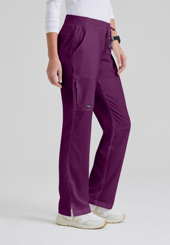 Petite Grey's Anatomy Mia Pant - 6 pockets Mid Rise Scrub Pant Women's Petite Scrub Pant Grey's Anatomy Classic   