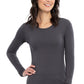 Long Sleeve Underscrub Knit Tee Women's Underscrub Cherokee Workwear Pewter XS