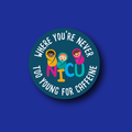 Interchangeable Badge Topper: NICU, never too young