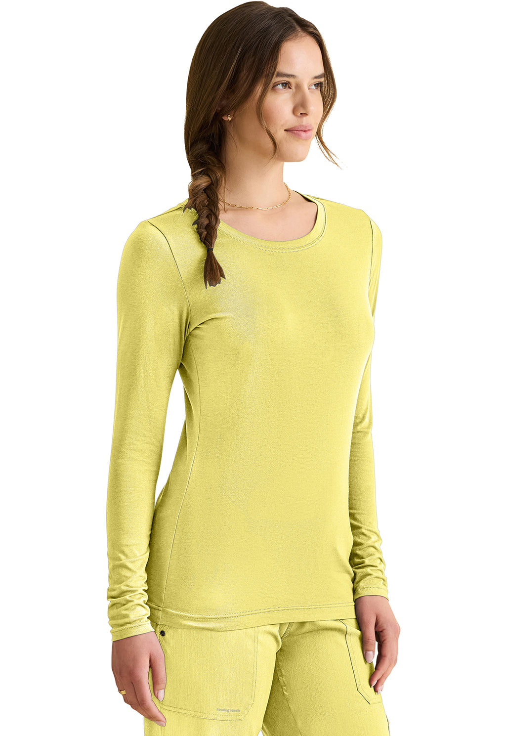 Melissa Underscrub - Longsleeve Tee Women's Underscrub Healing Hands