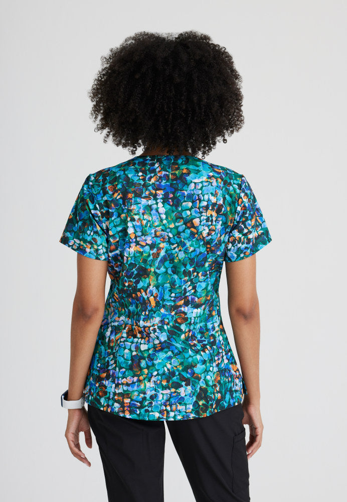 Barco One | Thrive Print Scrub Top Women's Print Scrub Top Barco One   