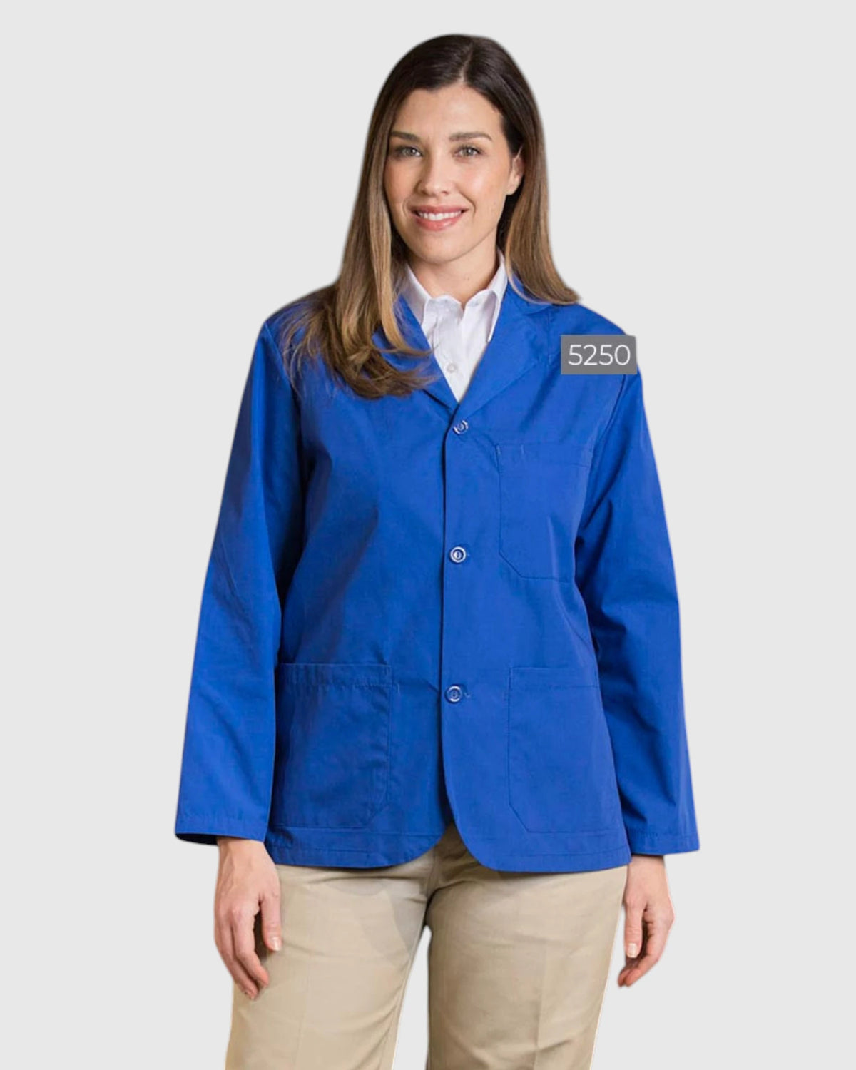 Poplin Counter Coat With Buttons