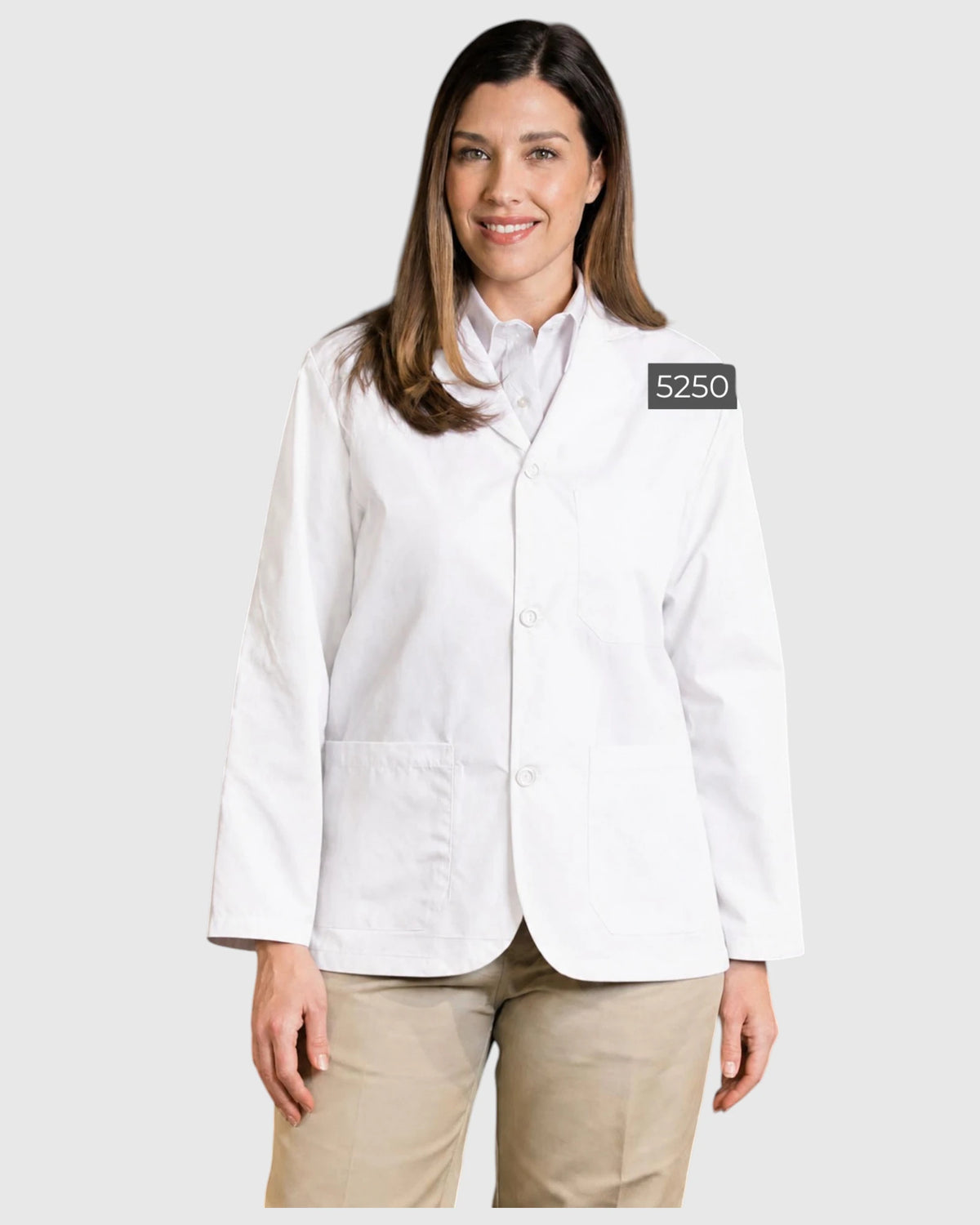 Poplin Counter Coat With Buttons