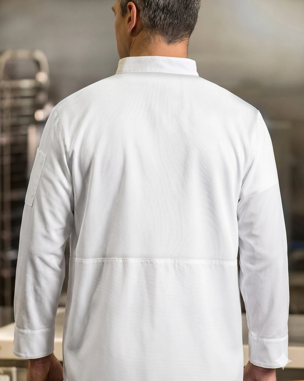 Aero Double-Breasted Chef Coat with Mesh Back Panel