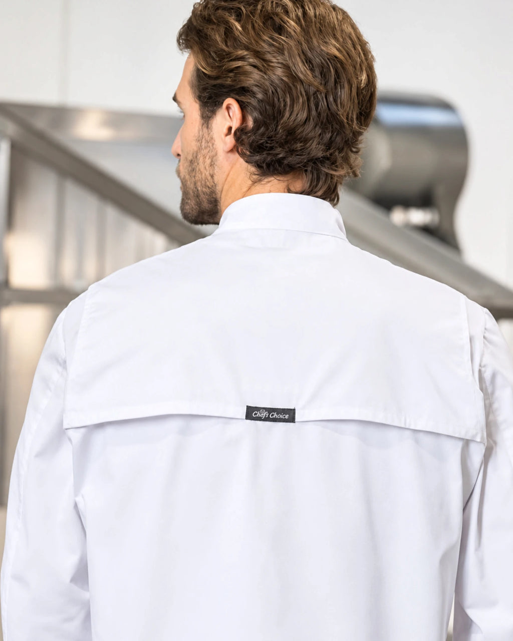 Chef Coats with Mesh Yoke