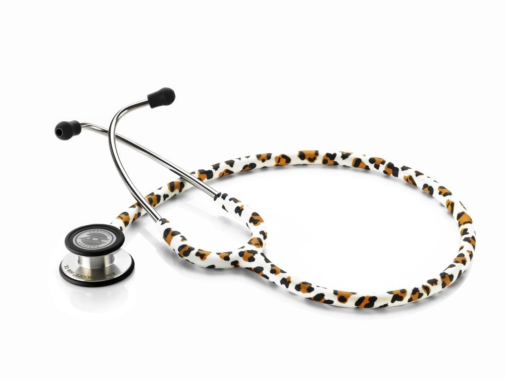 ADC Nursing Kit | Stethoscope, Blood Pressure Cuff, Penlight Nursing Kit American Diagnostic Leopard  